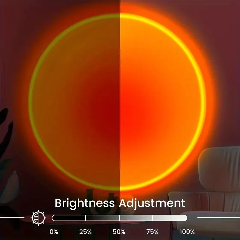 Sunset Glow Projection Lamp